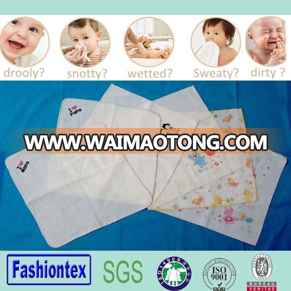 Muslin Suqare Handkerchief Toddler Wipe Wash Cloth Baby Nursing Towel Face Baby Towel